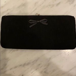 Vintage 1960s black cocktail purse